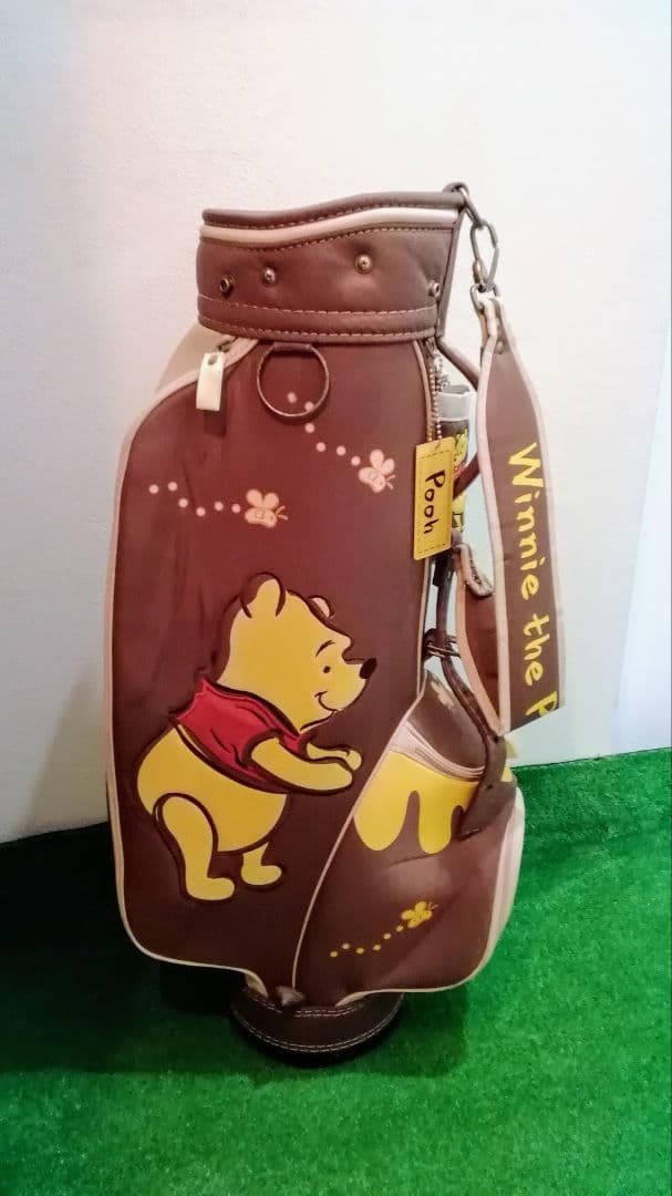 くまのプーさん　キャディバッグ　ゴルフ