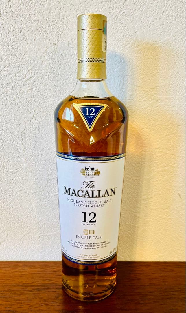 マッカラン　The Macallan ダブルカスク　 12年 シングルモルト