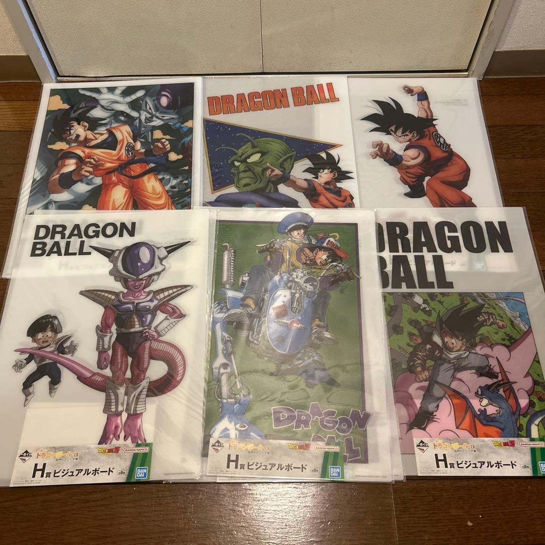 ドラゴンボール　一番くじ　ビジュアルボード　ビジュアルシート　71枚