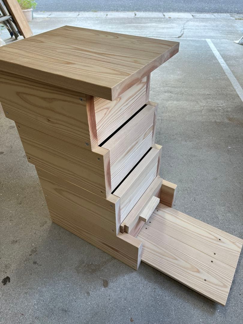 日本蜜蜂重箱式巣箱