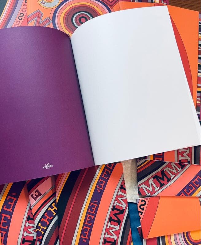 HERMES(エルメス) パズルノート 14冊 セット オレンジ系