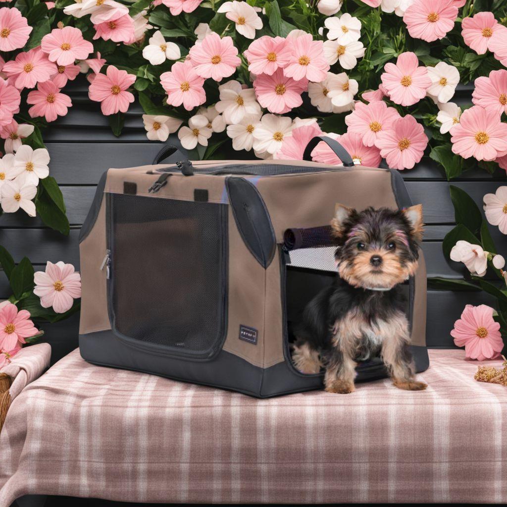 ☆折りたたみ ソフトクレート ポータブルケージ ペットハウス