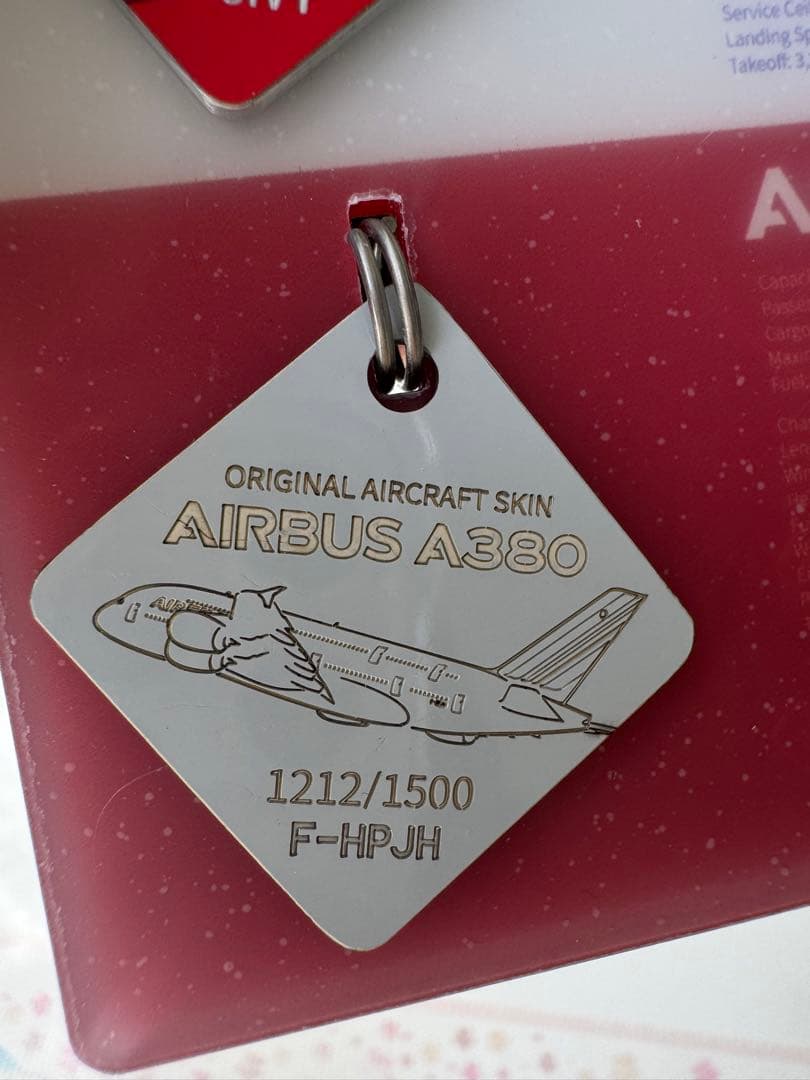 Airlinertags クラシックセット B747 A380 コンコルド