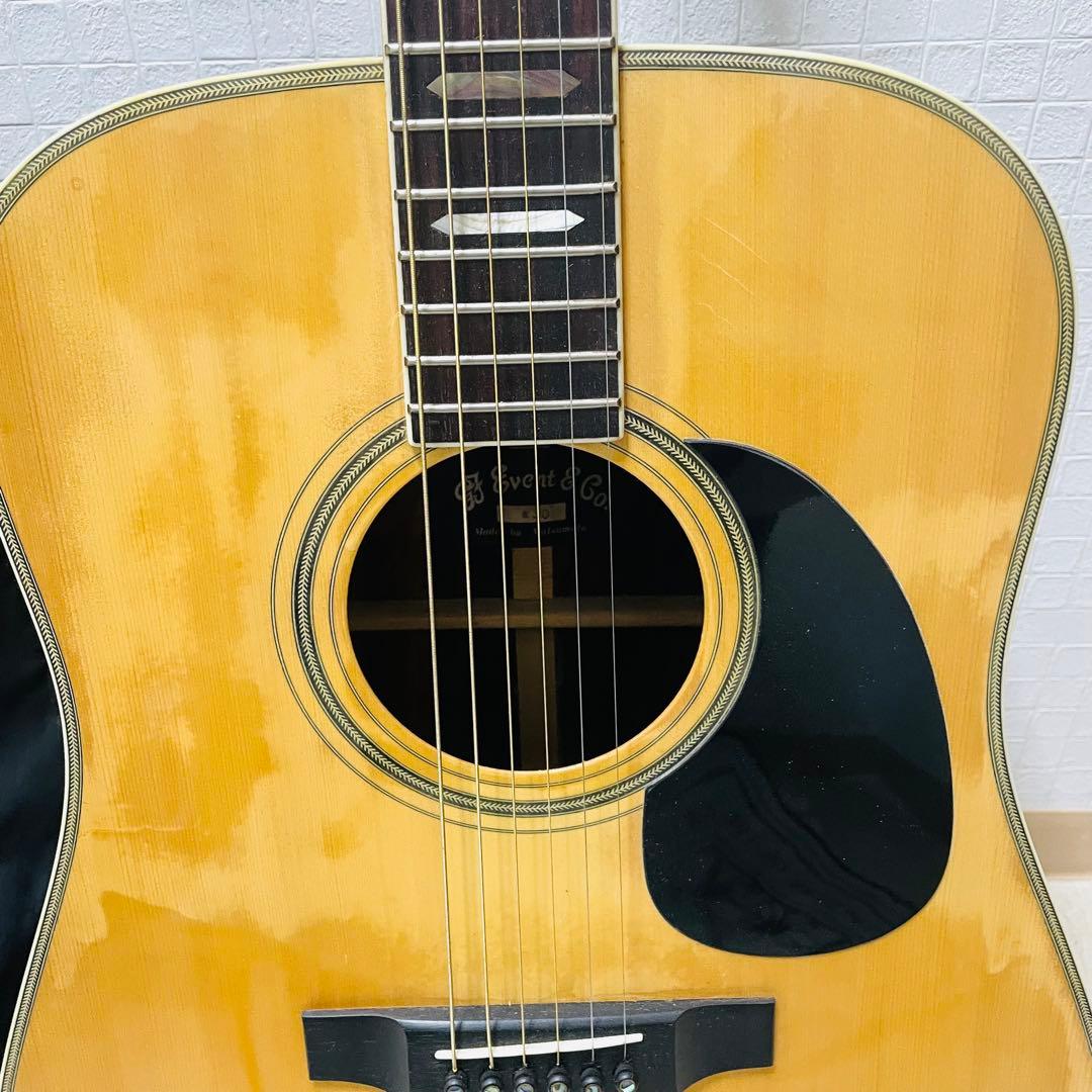 【美品】 レアビンテージ Event&Co No30 アコースティックギター