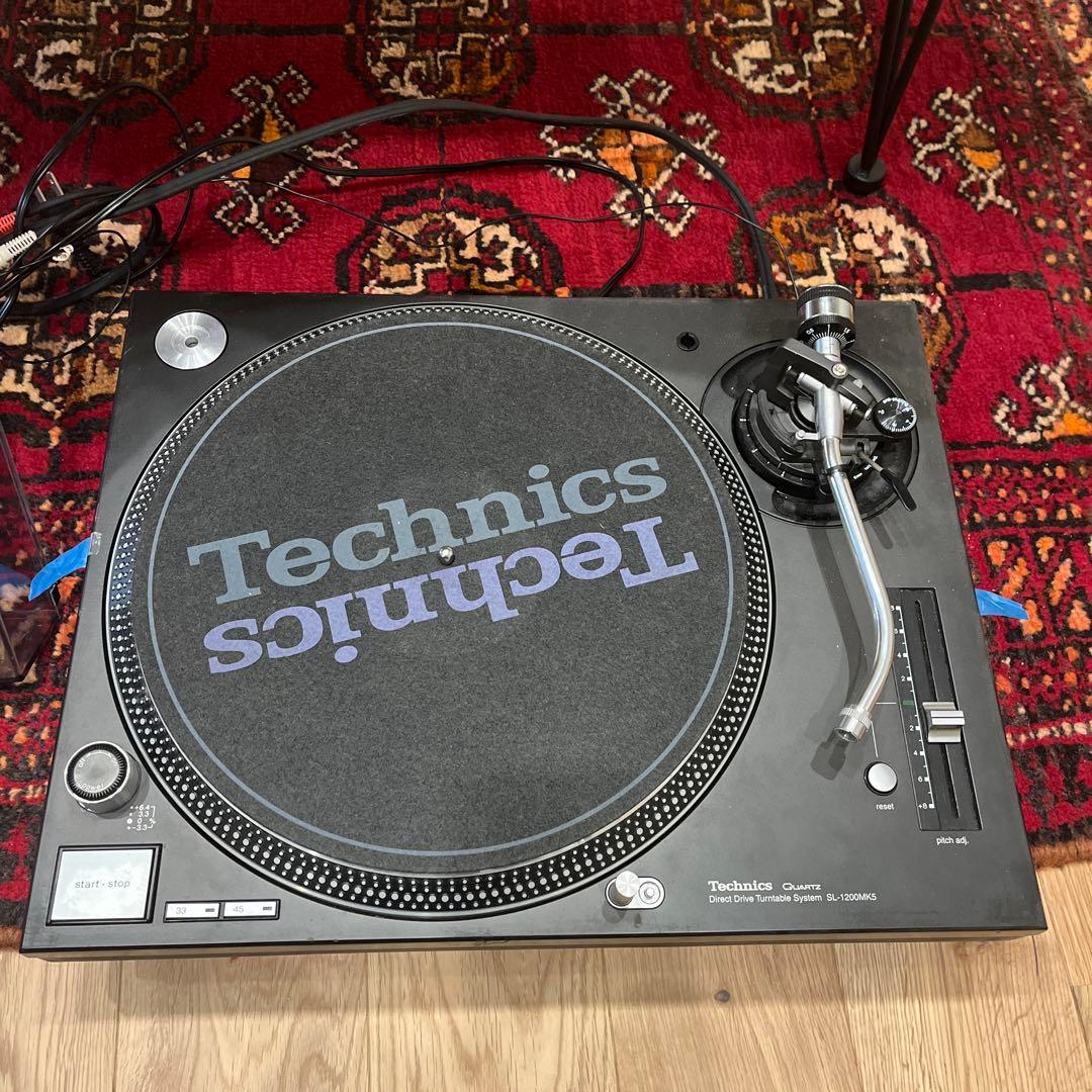 お*と様 SL-1200 mk5 ブラック Technics ターンテーブル