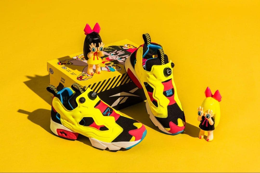 Reebok GRAPE BRAIN SNKRDUNK にぎるちゃんソフビ他