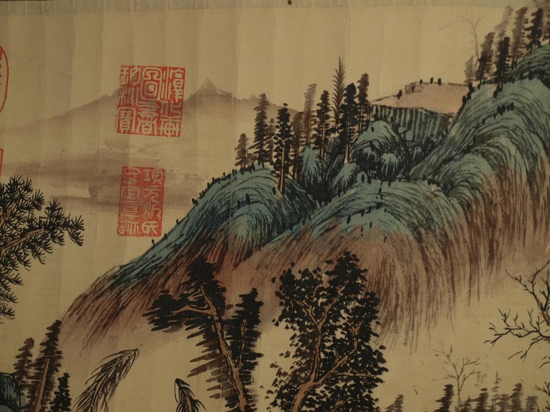 骨董市仕入れ品　中国宋時代の掛軸　激安骨董品　肉筆保証 BD422A11-6