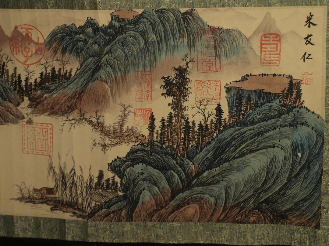 骨董市仕入れ品　中国宋時代の掛軸　激安骨董品　肉筆保証 BD422A11-6