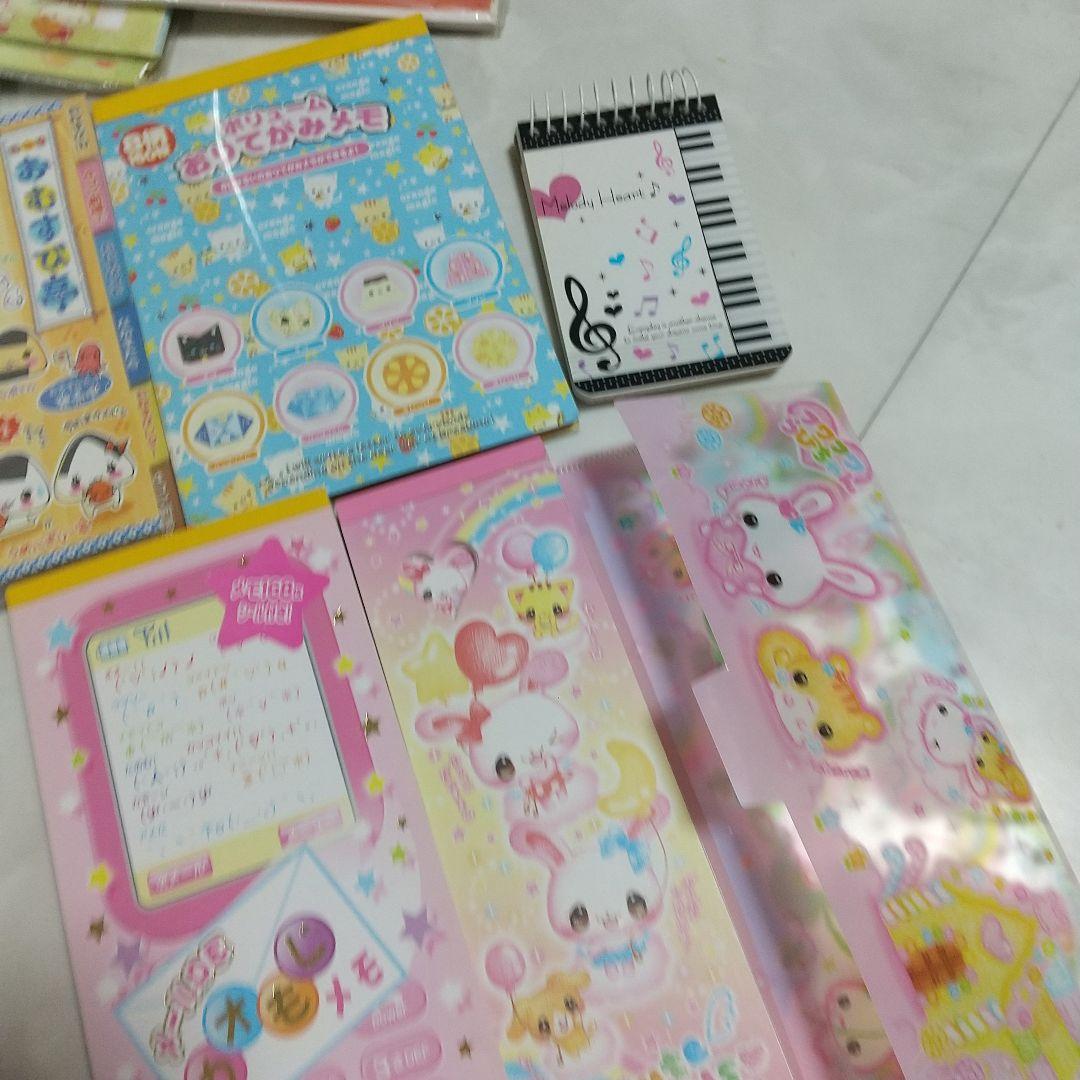 平成レトロ　レターセット　メモ帳　セット