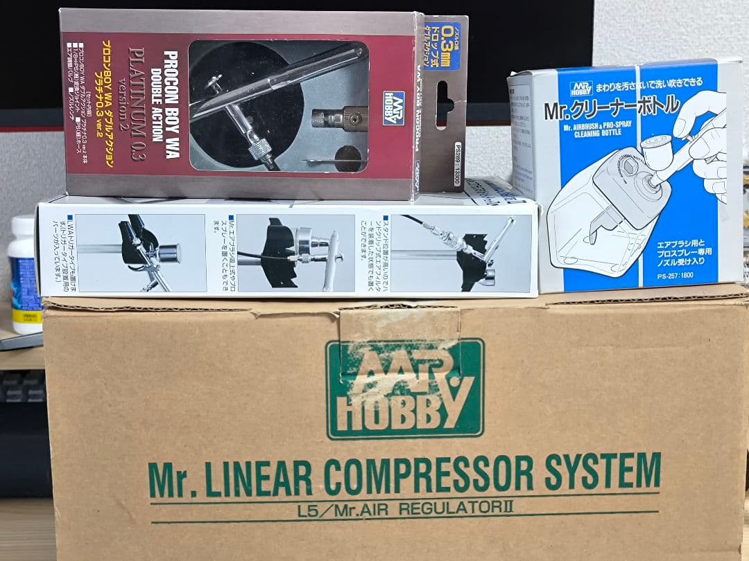 Mr. Hobby プラモデル塗装4点セット