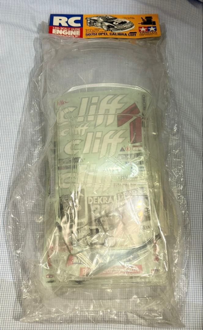 タミヤ★オペル カリブラ エンジンRCカー スペアボディセット 1/8スケール