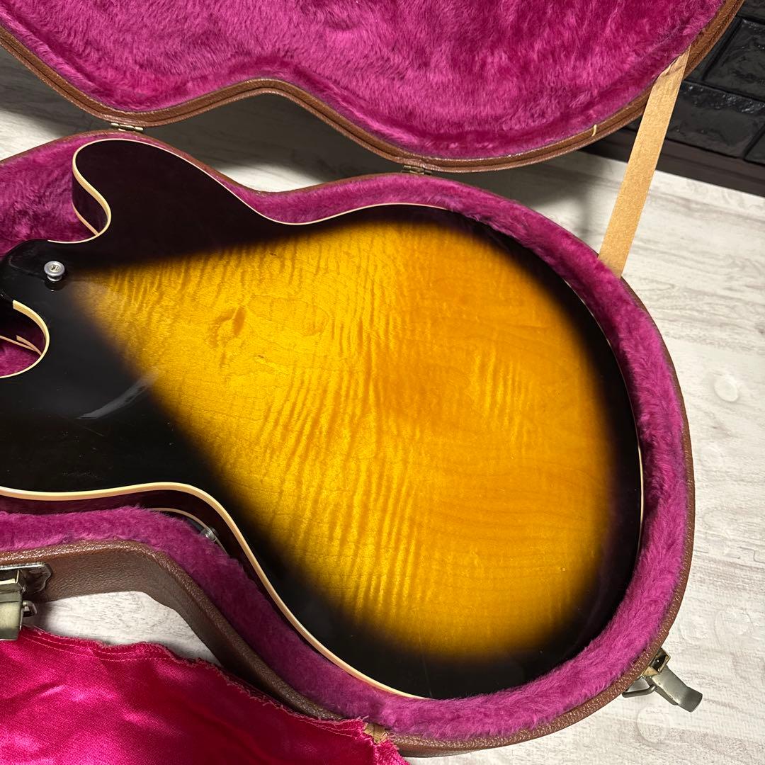 Gibson ES-335DOT (Vintage burst）　1995年製
