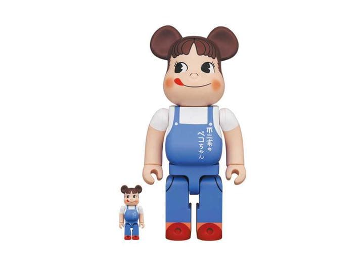 新品未開封 Be@rbrick ペコちゃん 100% 400%