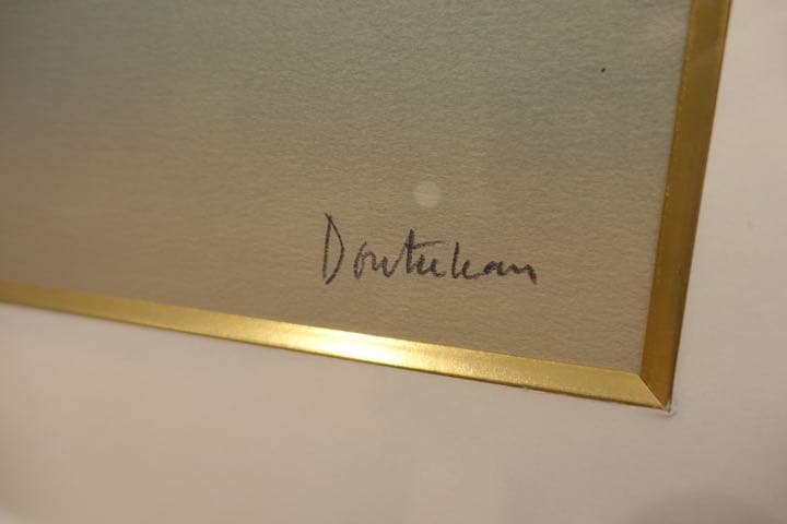 ドートルロー  「ローズ色の空と白い船」 ED 100/150