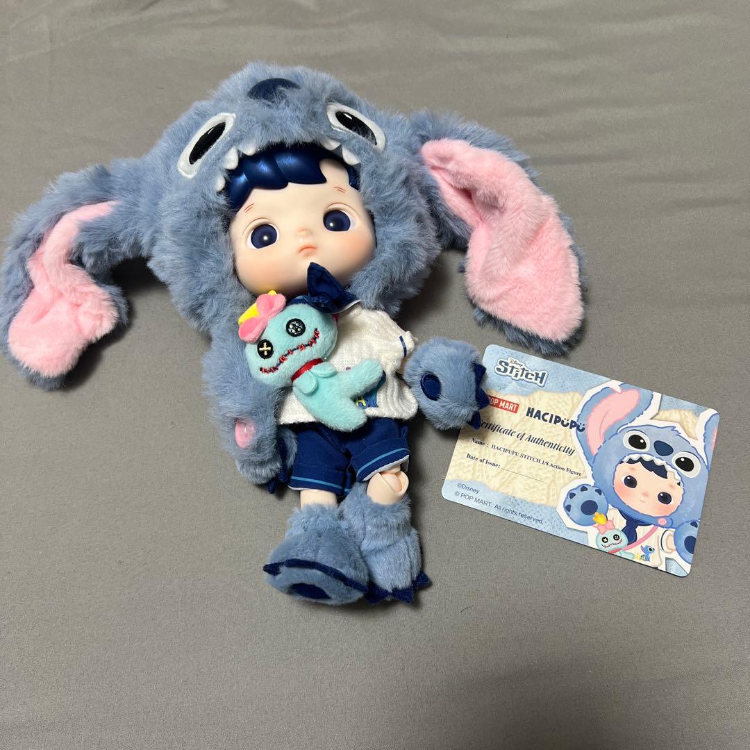 POPMART HACIPUPU STITCH 1/8アクションフィギュア