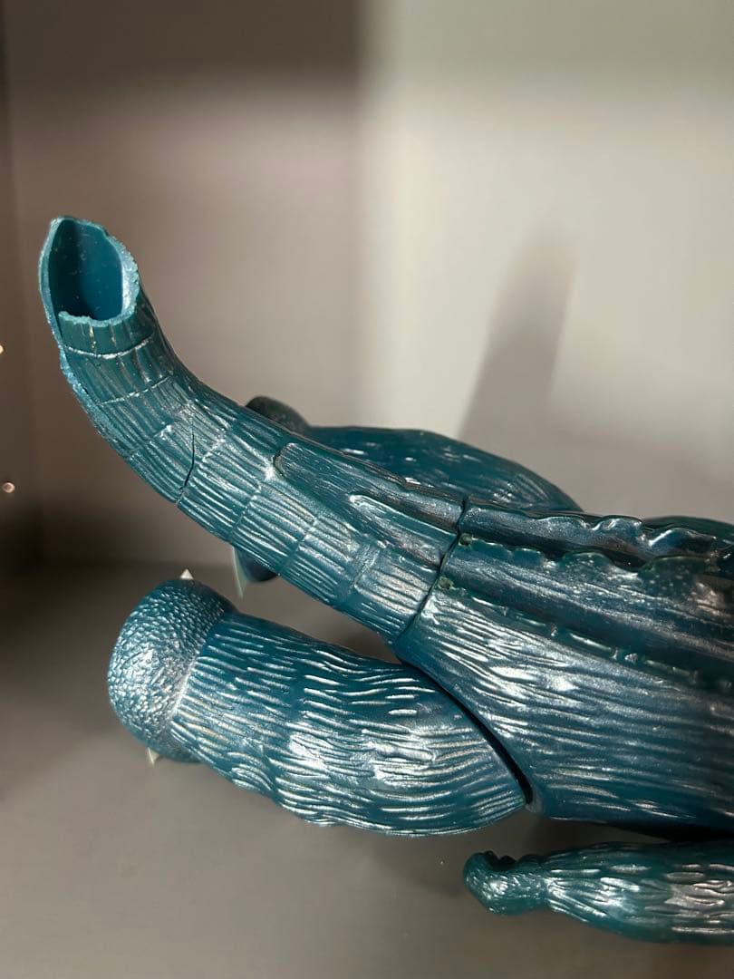 水爆大怪獣ゴジラ　ジャンク　破損　１期？　Ｊテール？　両足刻印なし足裏記名有り