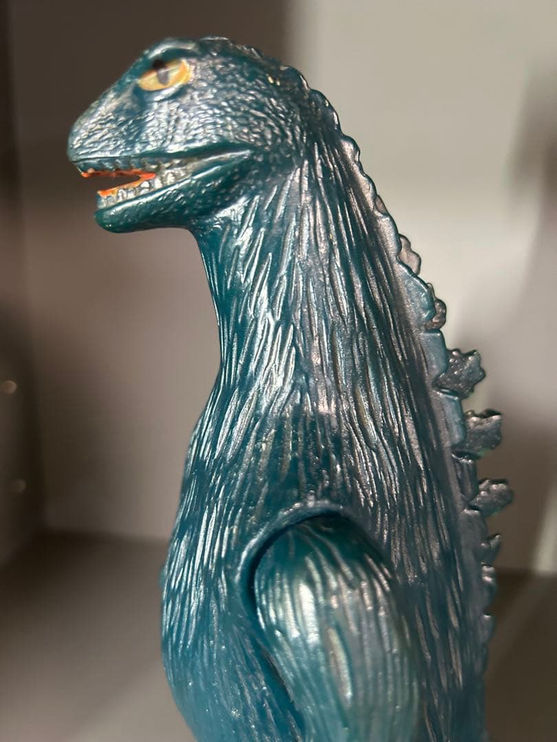 水爆大怪獣ゴジラ　ジャンク　破損　１期？　Ｊテール？　両足刻印なし足裏記名有り