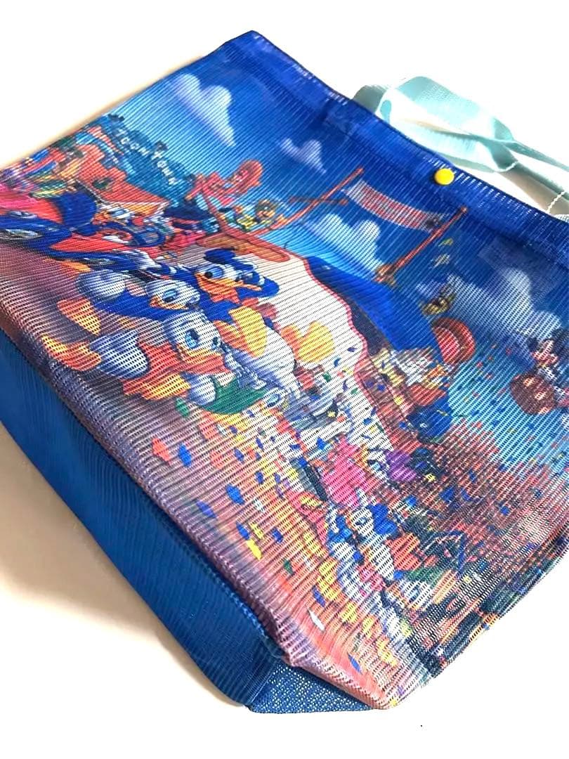 トゥーンタウン ドナルドダック メッシュ トートバッグ