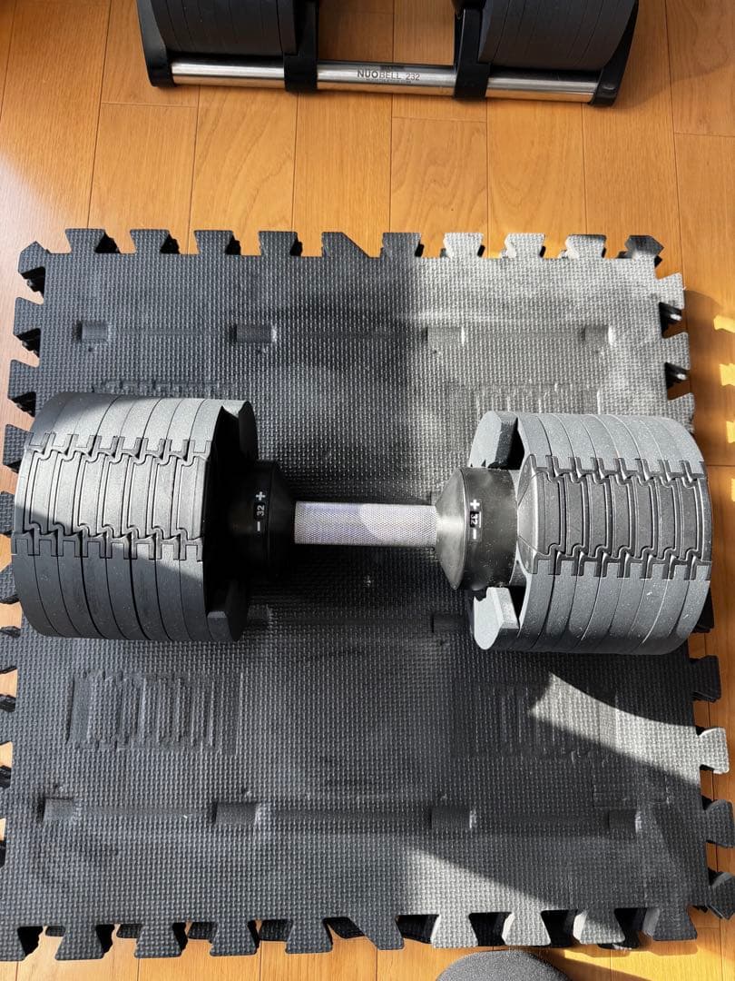 NUO アジャスタブルダンベル フレックスベル ②セット購入　32kg2㎏刻み