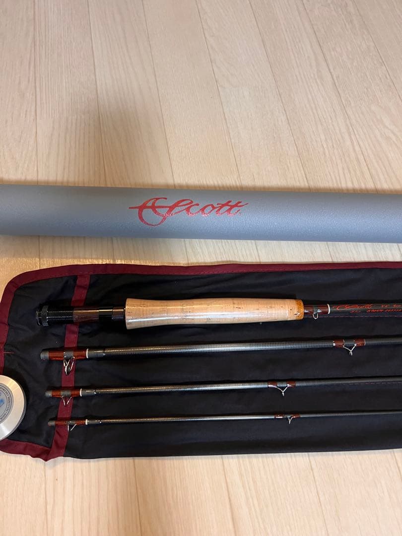 〈新品〉Scott 9' 4wt フライロッド（G904/4）