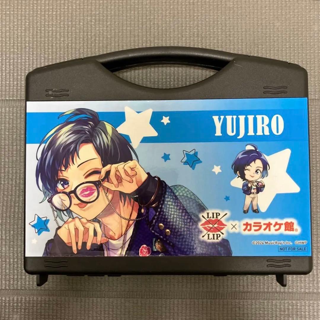 【超激レア】「LIP×LIP」×「カラオケ館」コラボラッピングマイク（勇次郎）