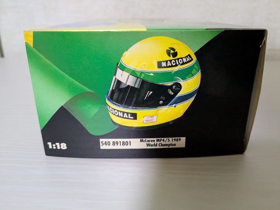 F1 アイルトン・セナ 1/18 マクラーレン MP4/5 1989年