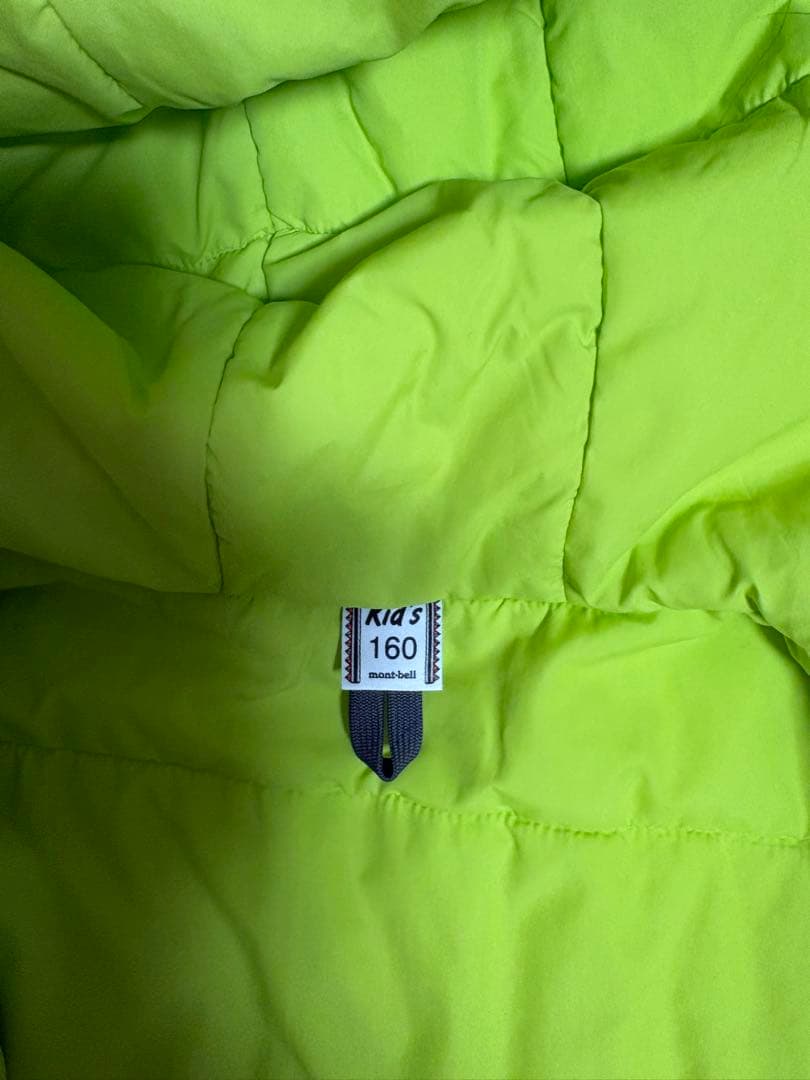 mont-bell パウダーステップパーカーkid's子ども用 160