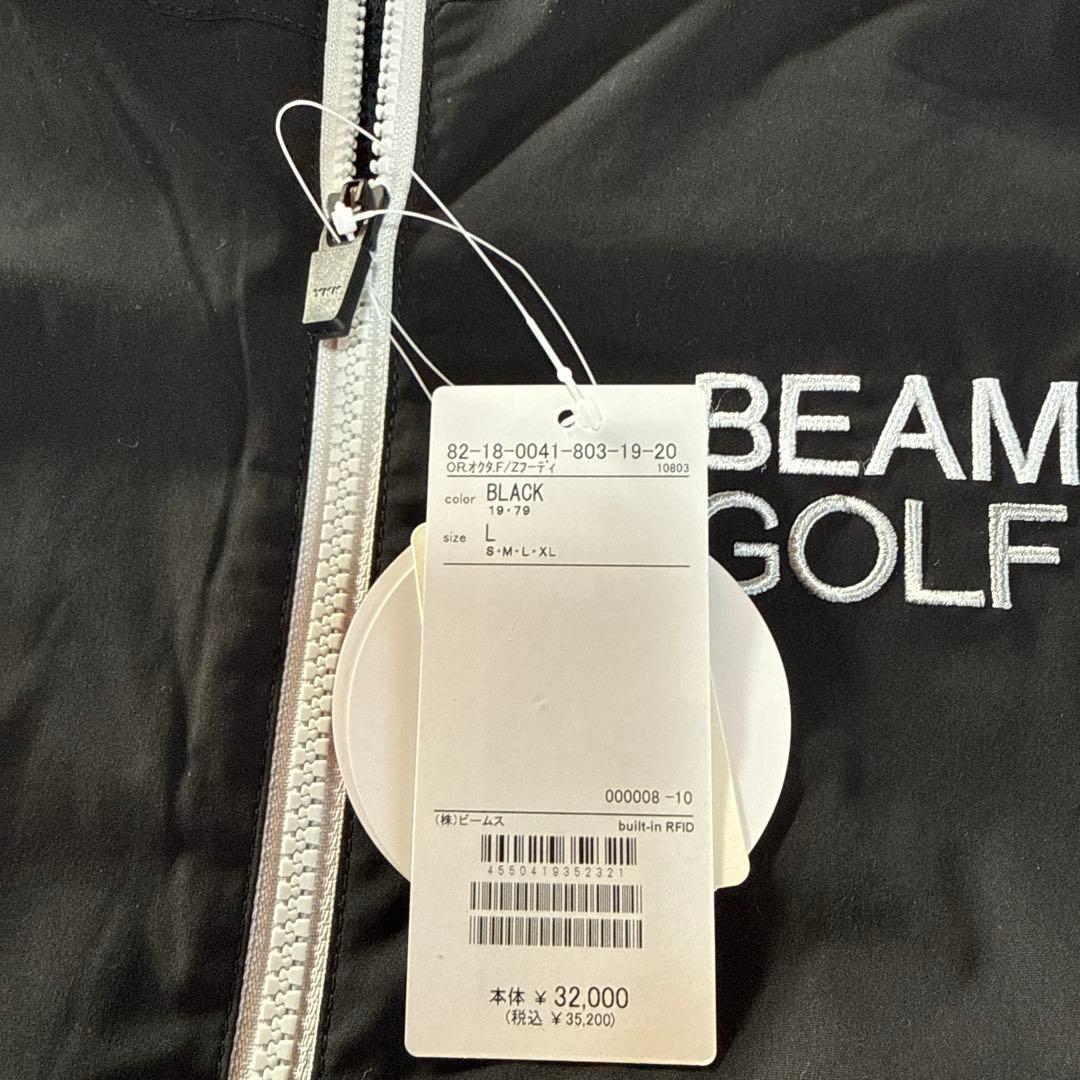 BEAMS GOLF ブラックジャケット Lサイズ