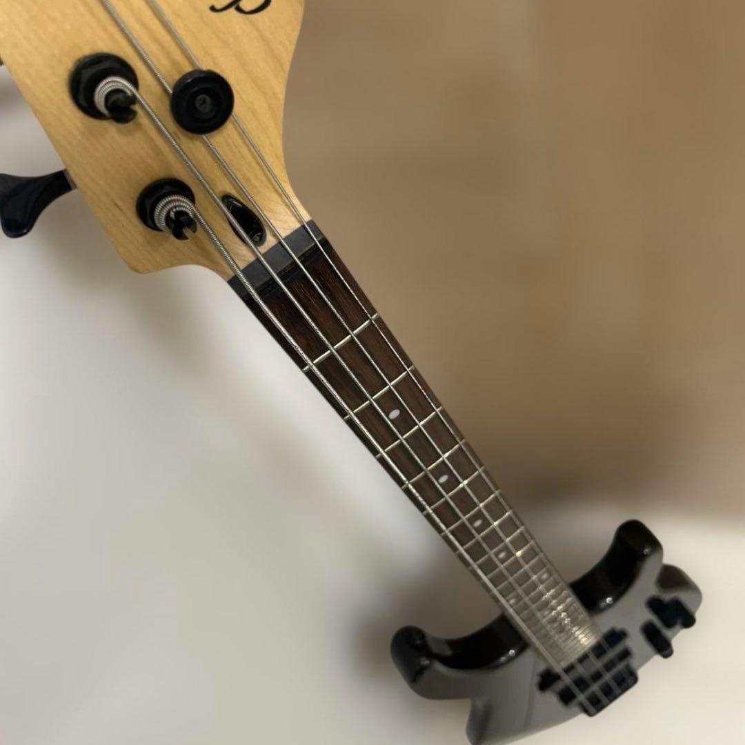 【美品】カッティングバード エレキベース ブラックCHATTING BIRD