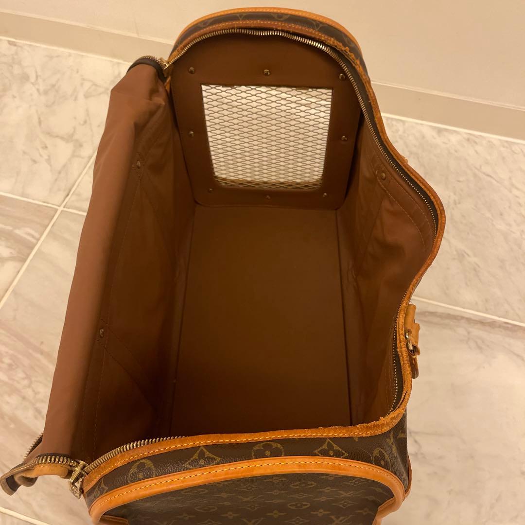 ルイヴィトンM42021モノグラム　ペットキャリーサックシャン50廃盤