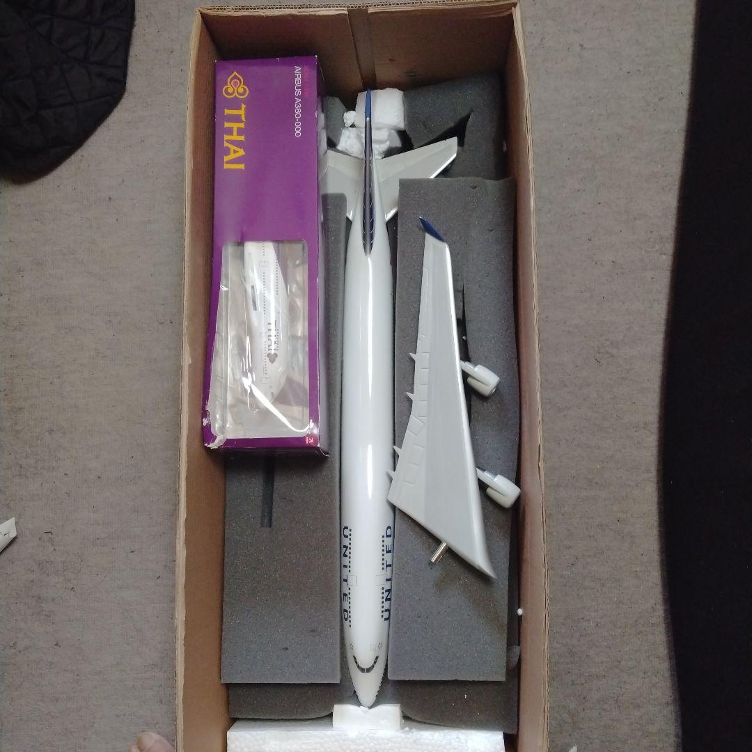 ボーイング 747-400 UNITED Air 1/100 USA製