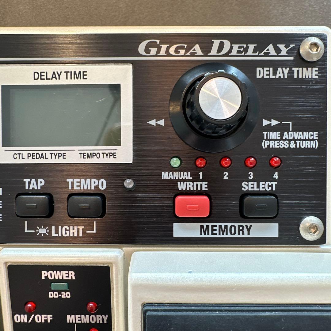 【動作確認済み・取説・箱付き】BOSS DD-20 デジタルディレイ