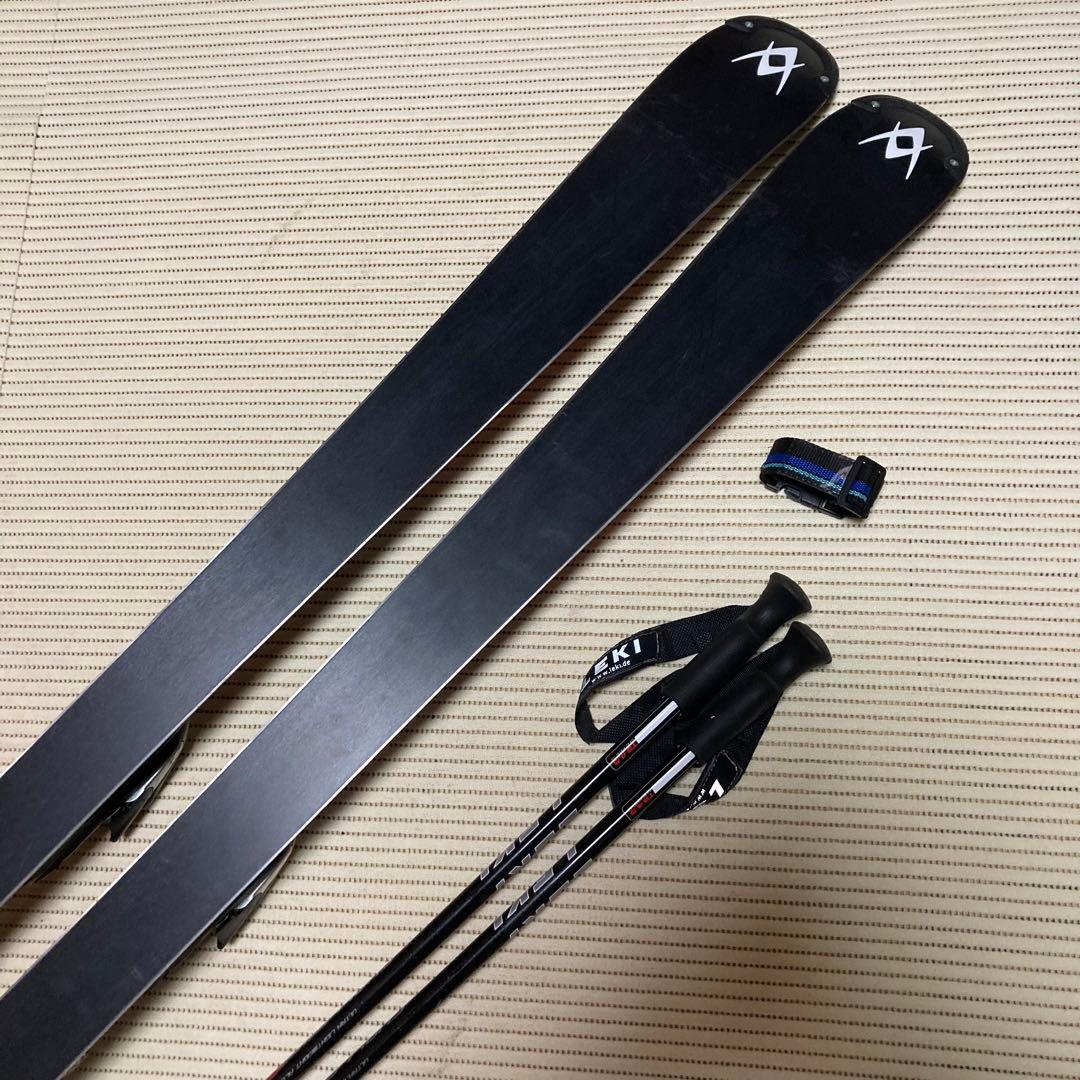 Volkl フォルクル 168cm ＆　マーカー　＆ レキ　115cm セット