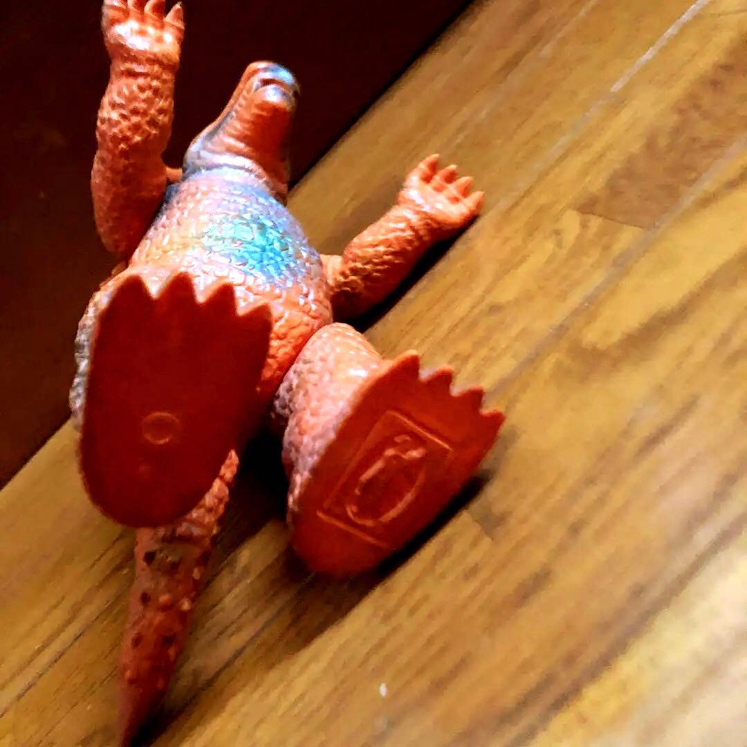 Anguirus, the monster \"kaiju\" アンギラス　ソフビ