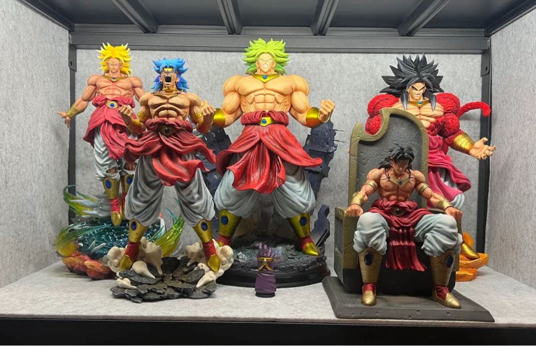 ドラゴンボール ブロリー ガレキ ガレージキット スタチュー X③⑥