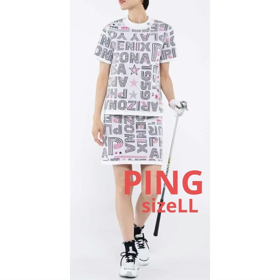 PING ニット セットアップ LL ホワイト 新品