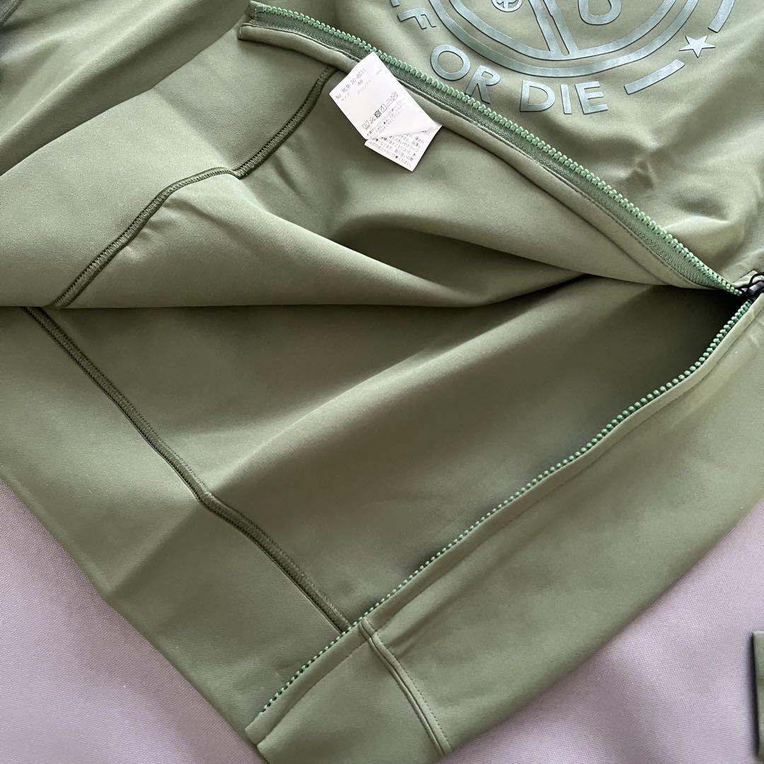 MARK&LONA マークアンドロナ　ハイネック　スウェット　メンズ　カーキ　L