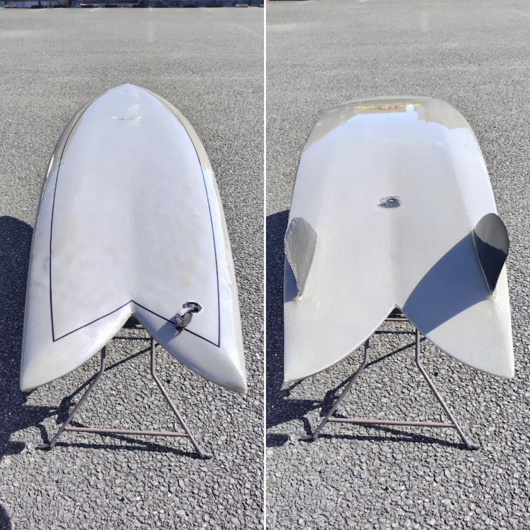 Dick Van Straalen HYDRO HULL FISH5’9” 中古