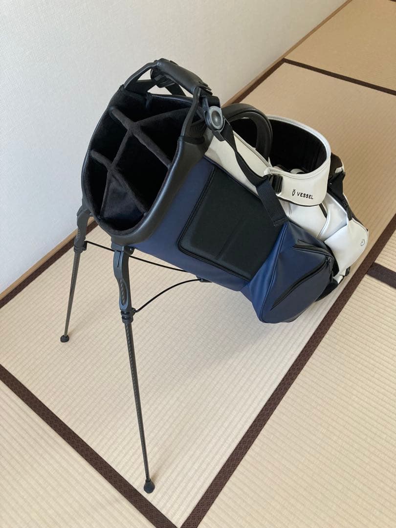 y*k様 VESSEL プレイヤー3.0スタンドキャディバック 8.5型ネイビー