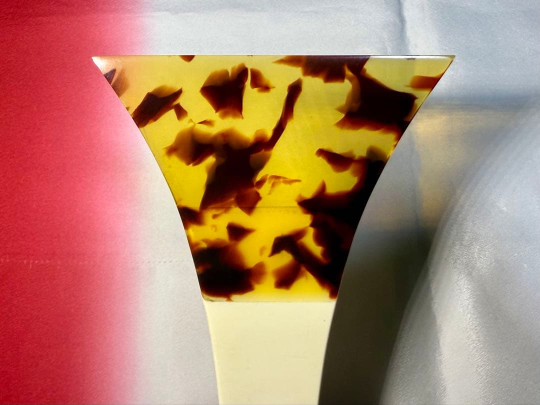 【美品】津軽三味線 撥 極上 鼈甲調 弾きやすい バチ 三味線 べっ甲