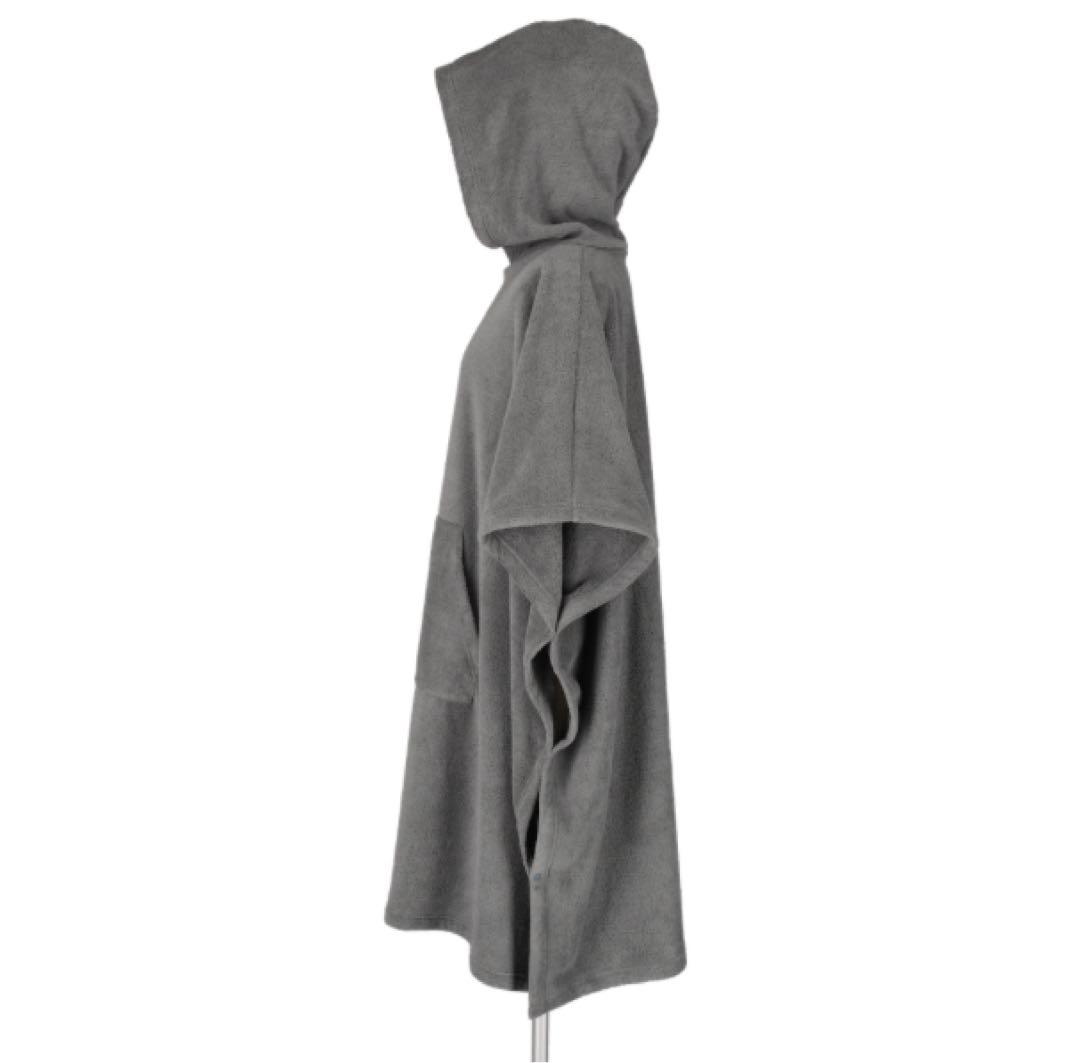 HARVIA サウナポンチョ チャコールグレー フード付き　SA4101100
