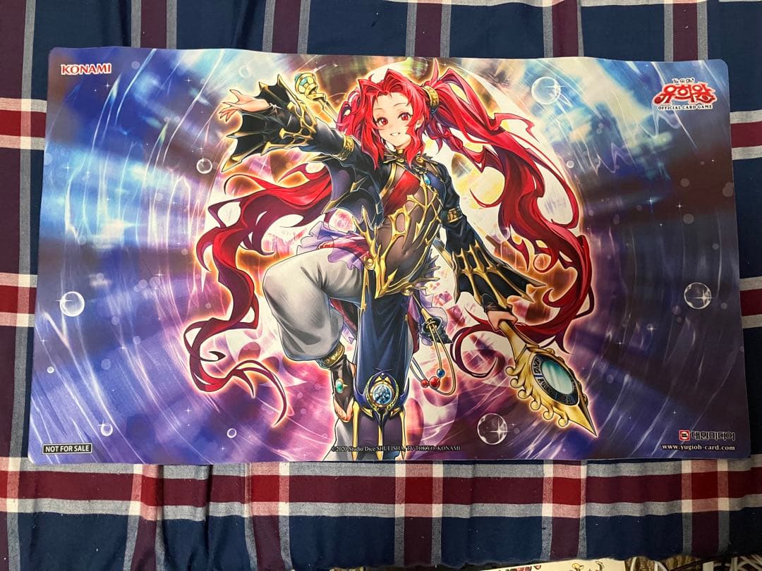 【遊戯王 プレイマット】影霊衣の舞巫女エミリア