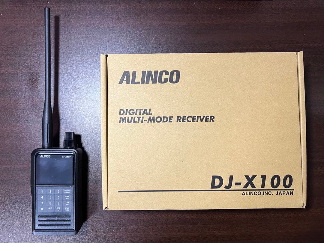 ALINCO DJ-X100 デジタルマルチモードレシーバー（受信改造済）