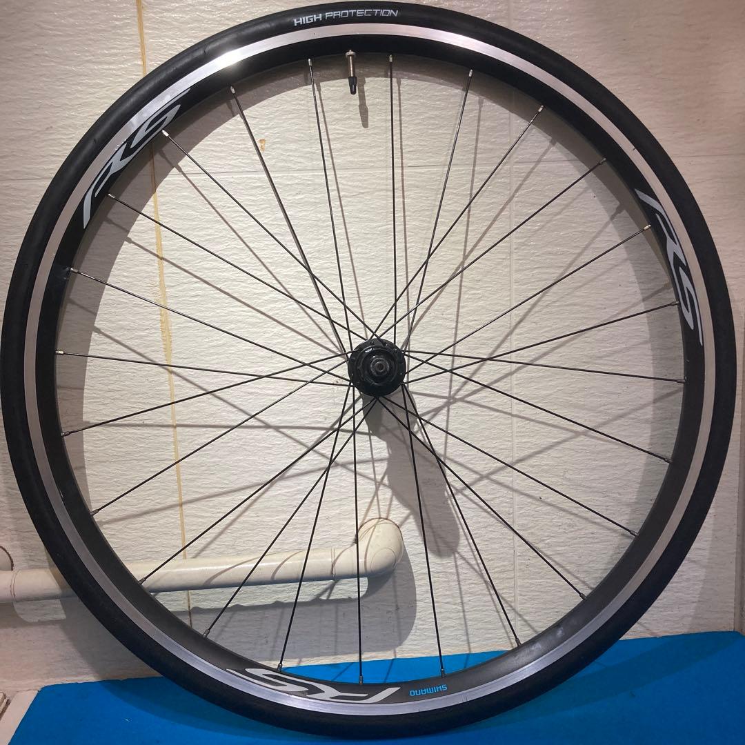 ★メンテ済WH-RS100 11sフリー 前後ホイール 25Cタイヤ クイック付