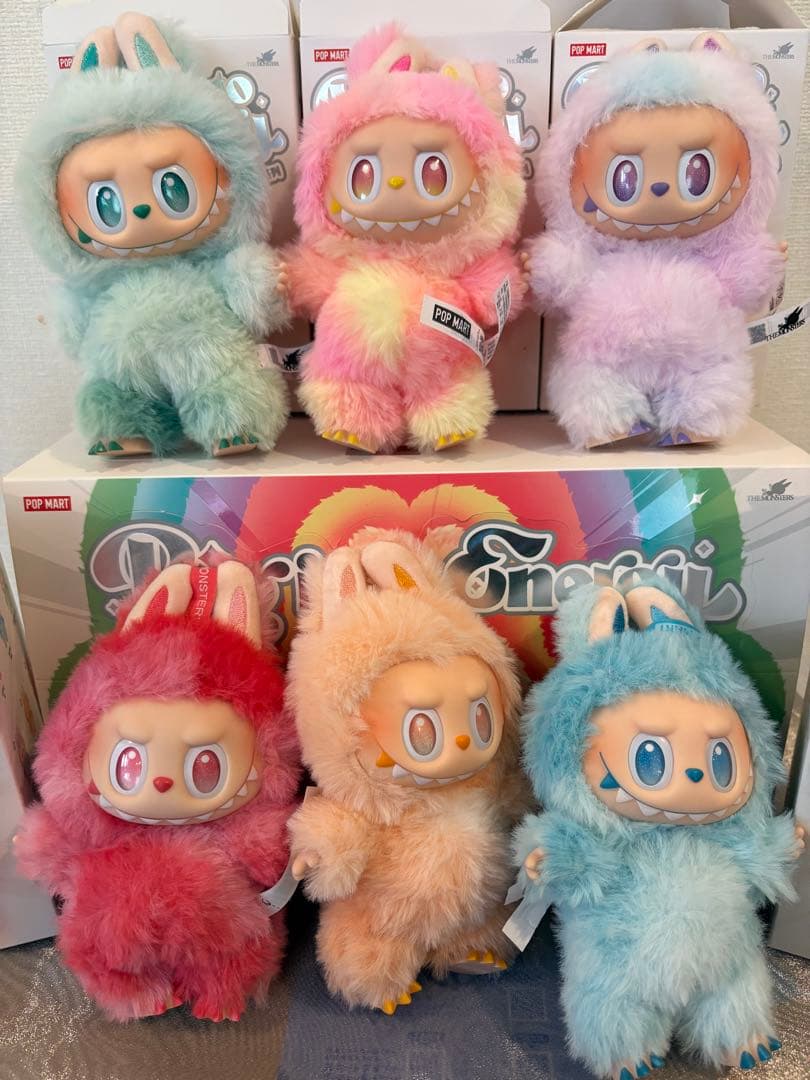 ラブブ　エナジーシリーズ　6体セット