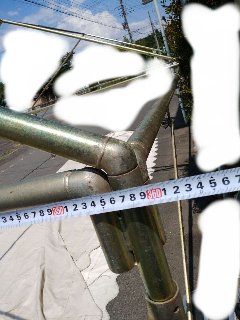 仮設テント　2間3間(3.6×5.4)