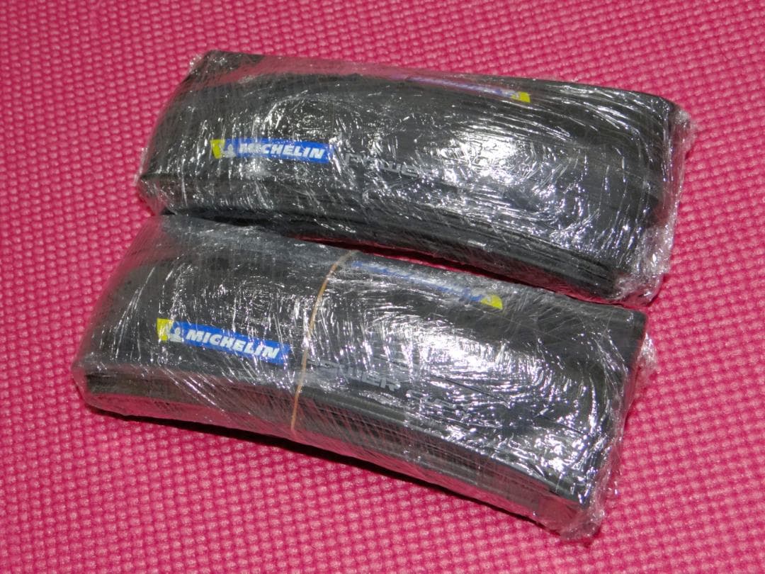 未走行 ミシュラン POWER CUP BLK 25C クリンチャー 2本セット