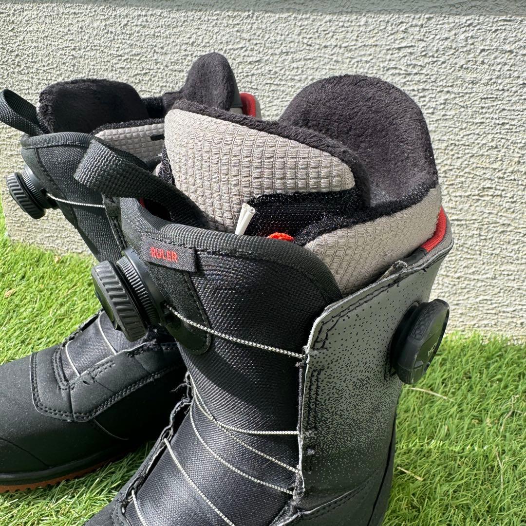 美品 バートン RULER BOA ダブルボア 25.5cm ブーツ