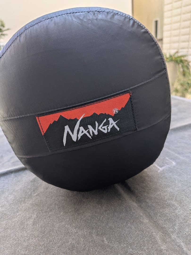 NANGA 日本製シュラフ/AURORA 600DX/レギュラー/オールブラック