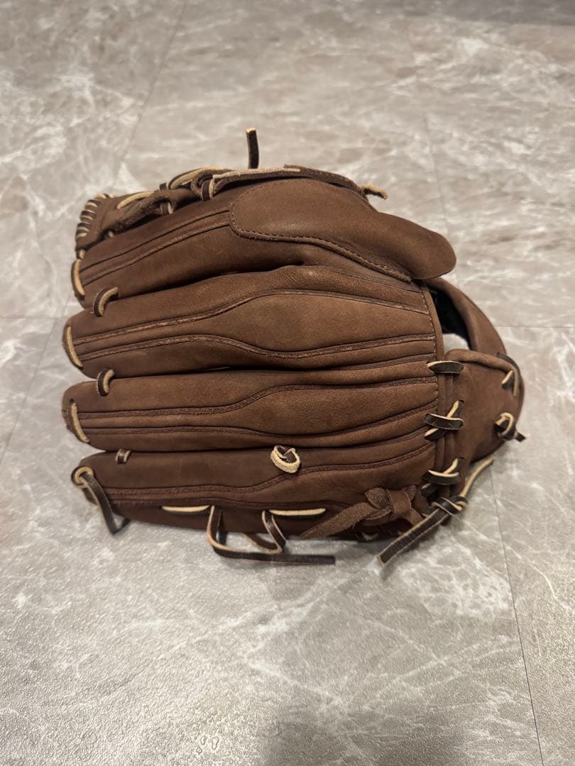 ブラウン 軟式グローブ レザー製　ヌバック　大谷モデル